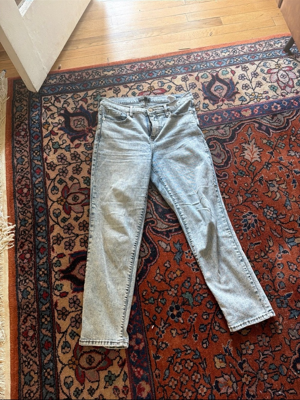 Light Blue Women’s High-Rise Straight